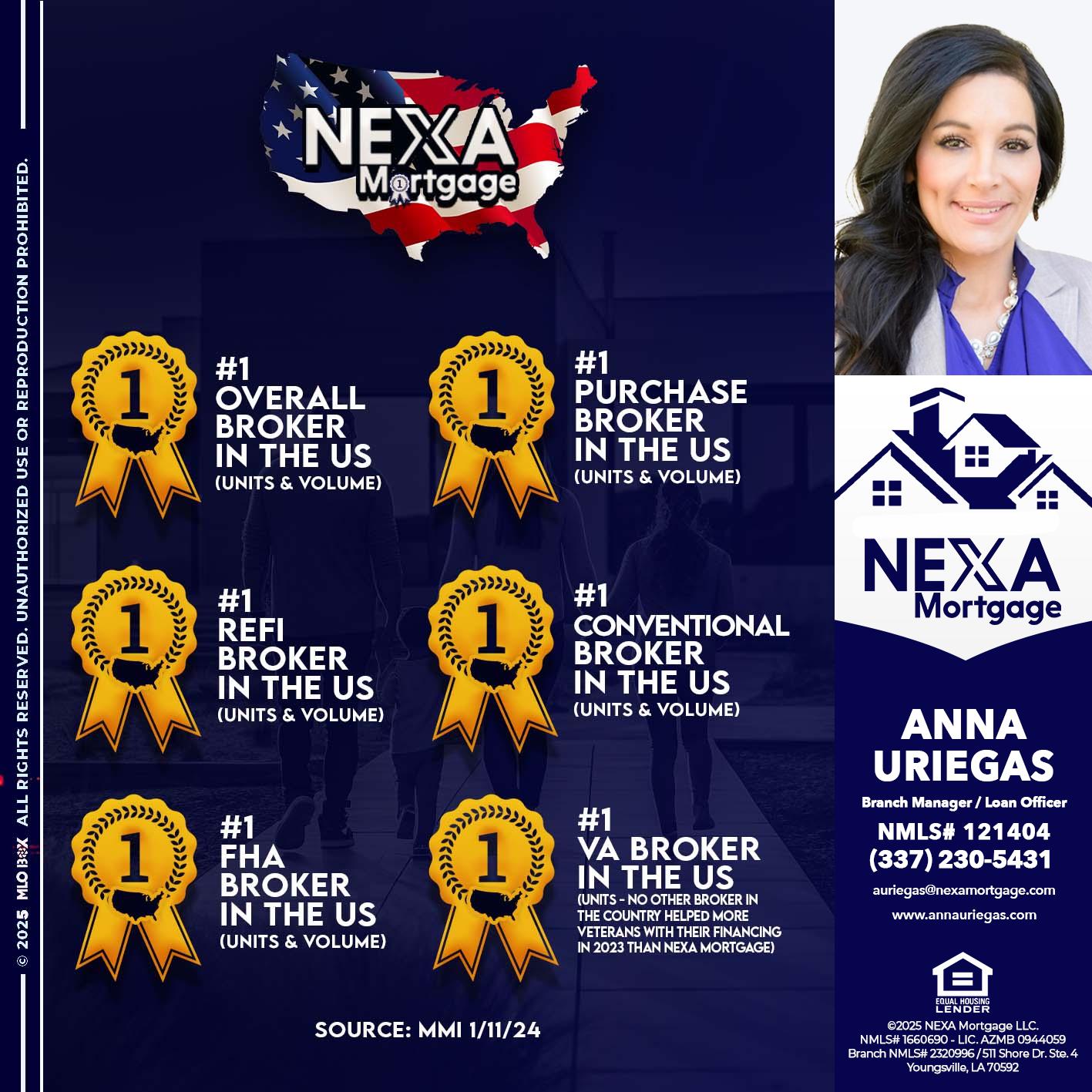 #1 - Anna Uriegas -Loan Officer