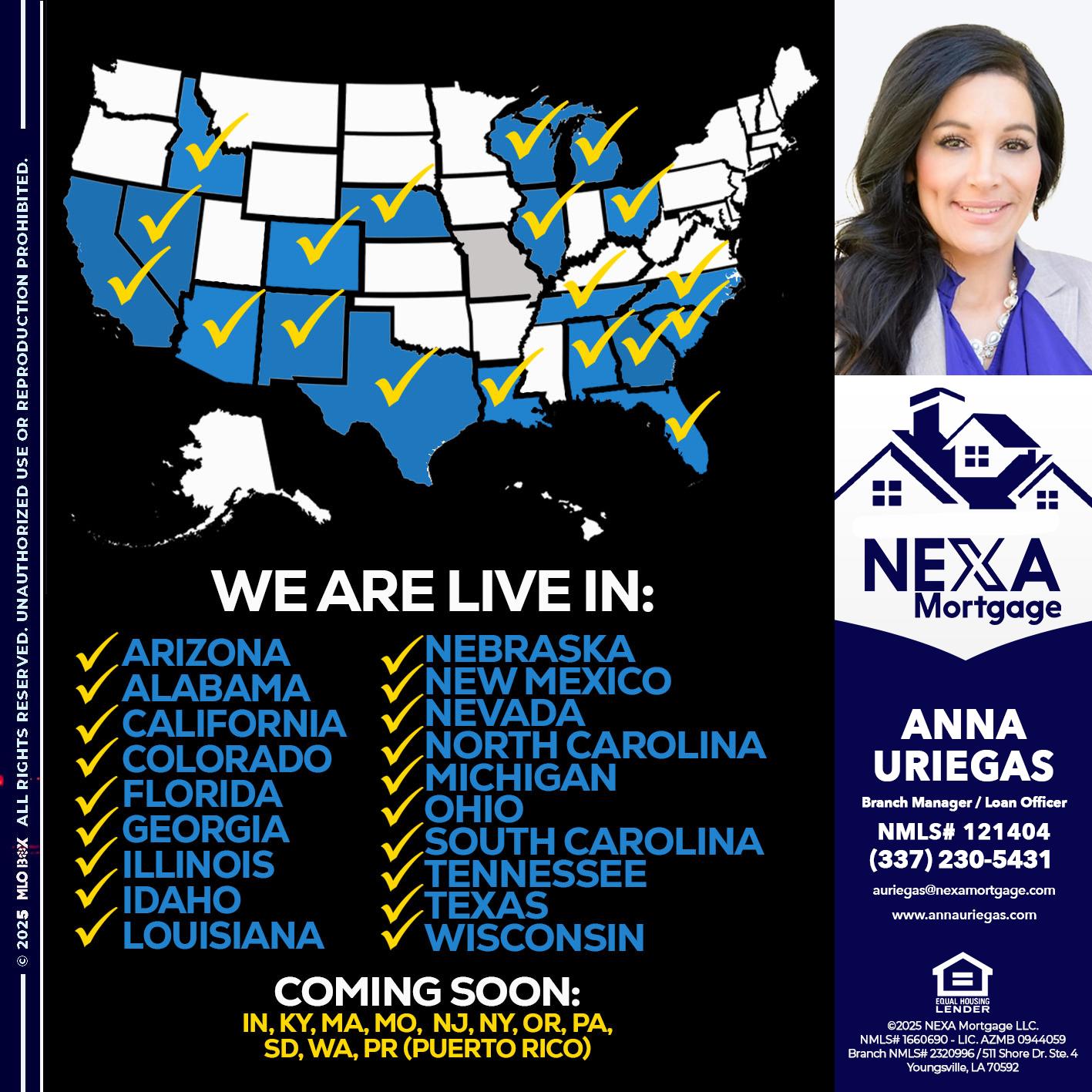 New Mexico live - Anna Uriegas -Loan Officer