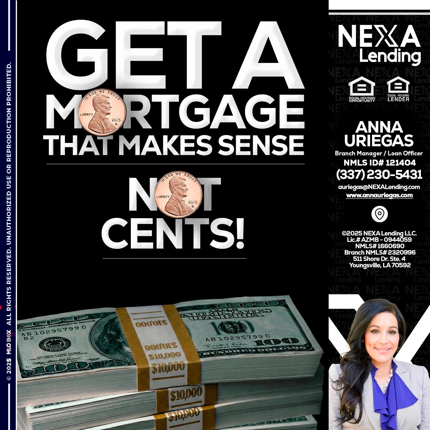 get a mortgage - Anna Uriegas -Loan Officer