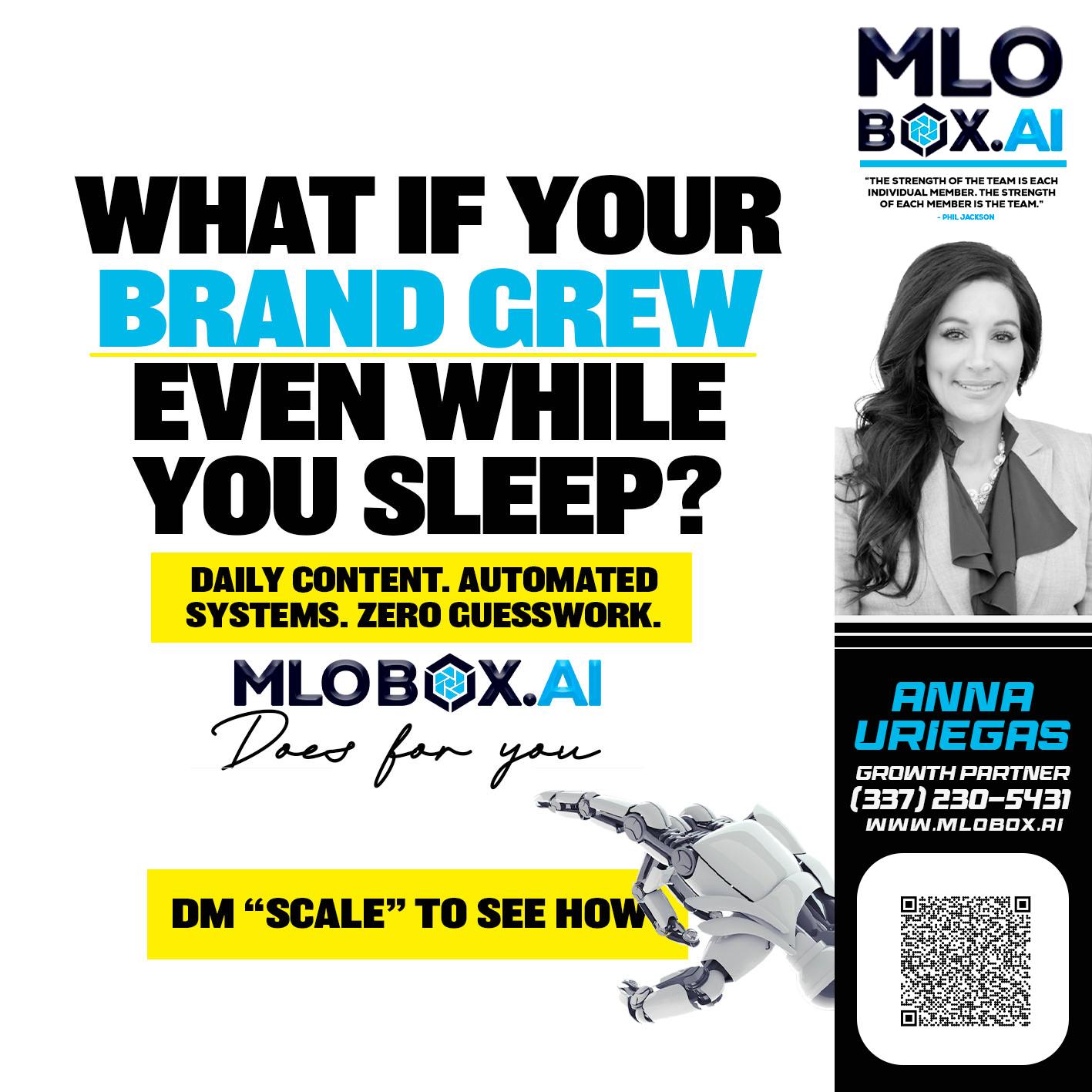 WHAT IF YOUR BRAND GREW - Anna Uriegas -Loan Officer