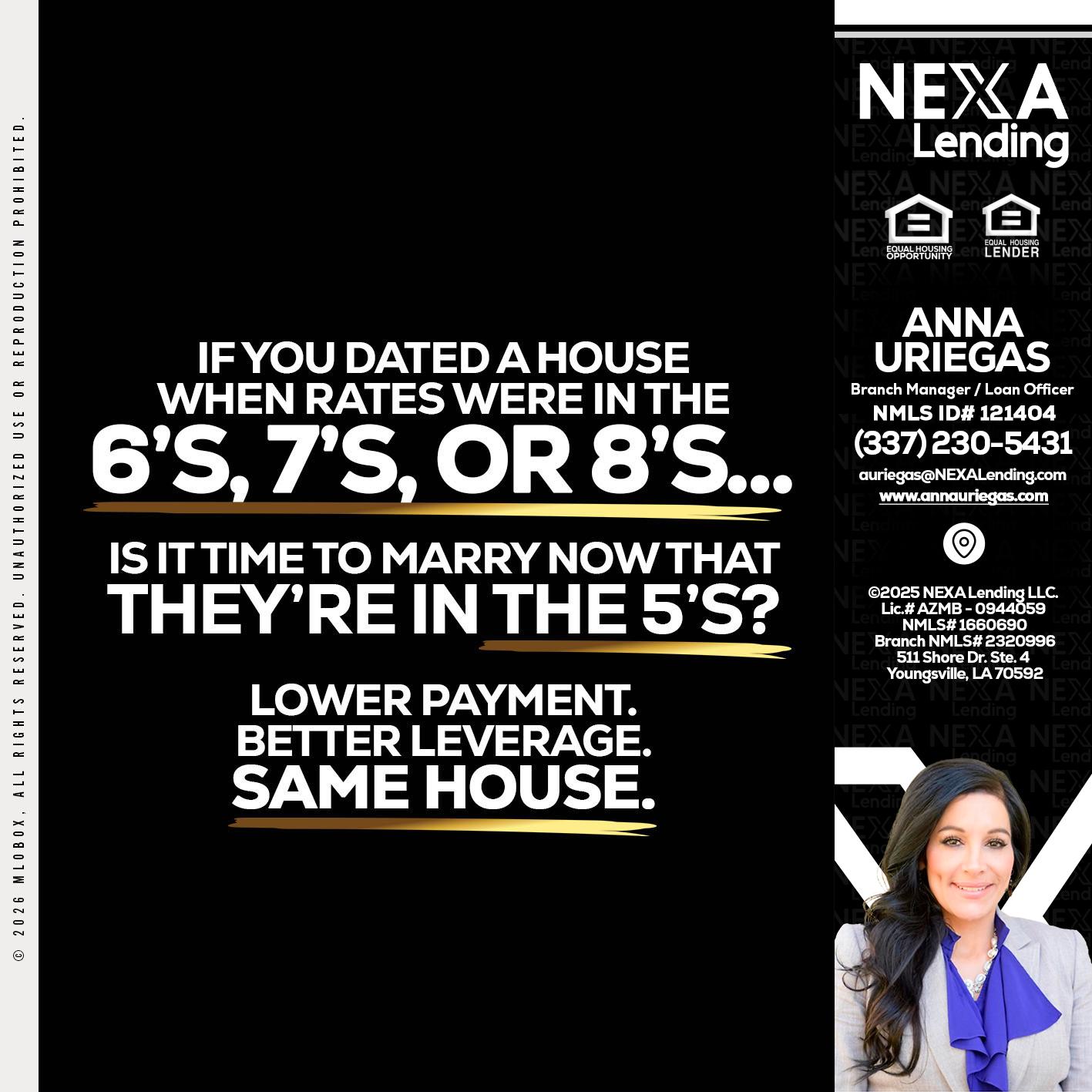if you dated a house - Anna Uriegas -Loan Officer