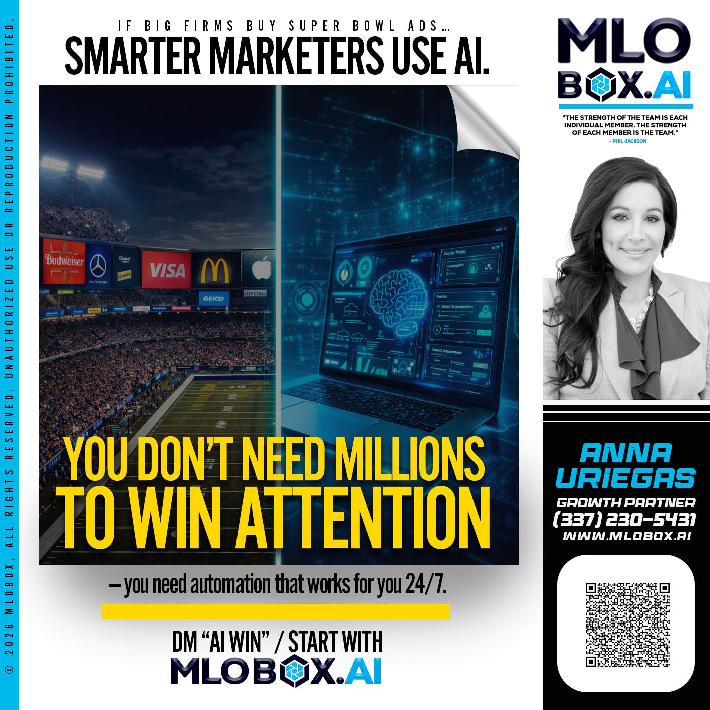 you don't need - Anna Uriegas -Loan Officer