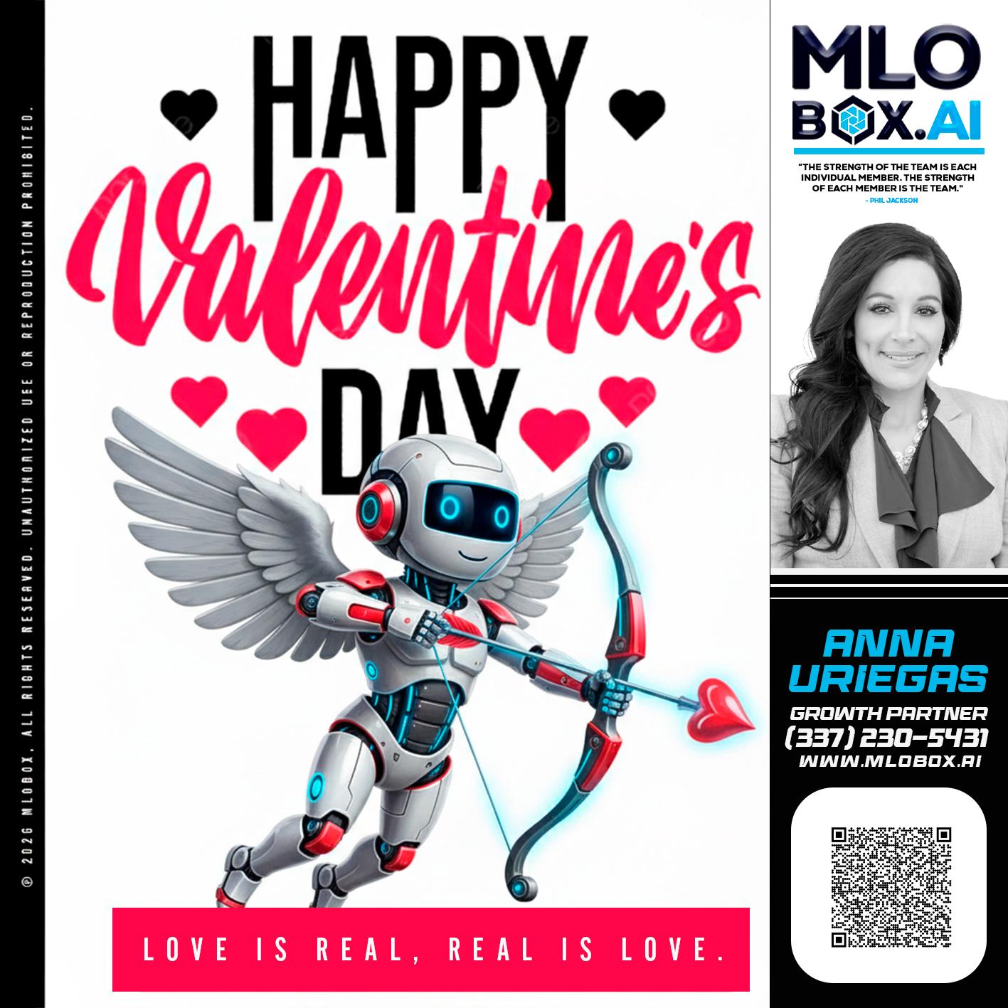 HAPPY VALENTINES DAY - Anna Uriegas -Loan Officer