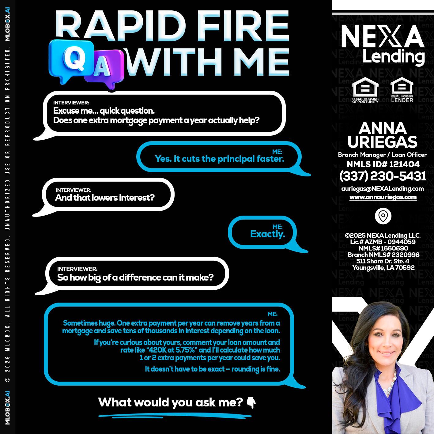 RAPID Q&A - Anna Uriegas -Loan Officer