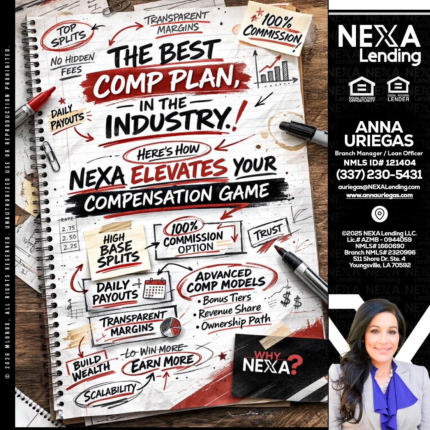 THE BEST COMP - Anna Uriegas -Loan Officer