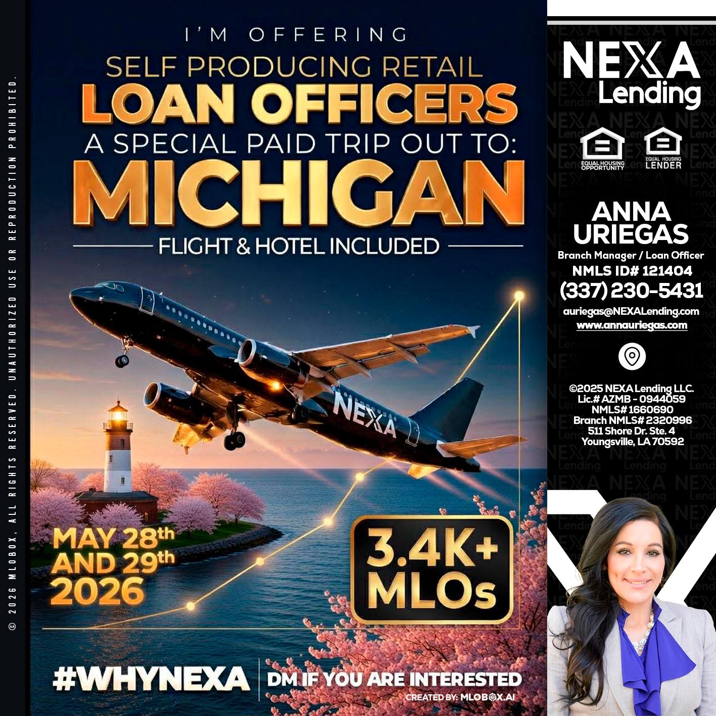 MICHIGAN TRIP - Anna Uriegas -Loan Officer