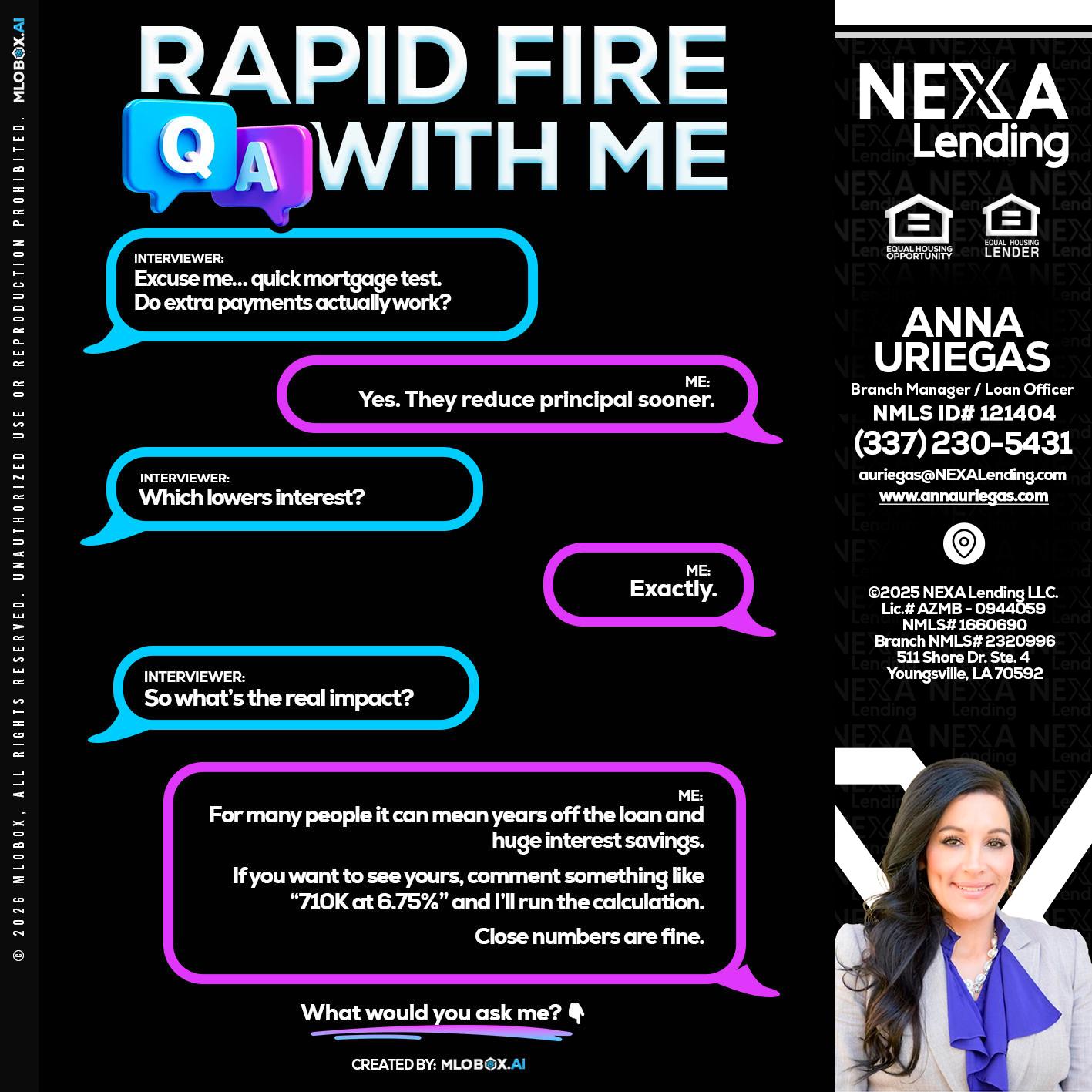 RAPID QA - Anna Uriegas -Loan Officer