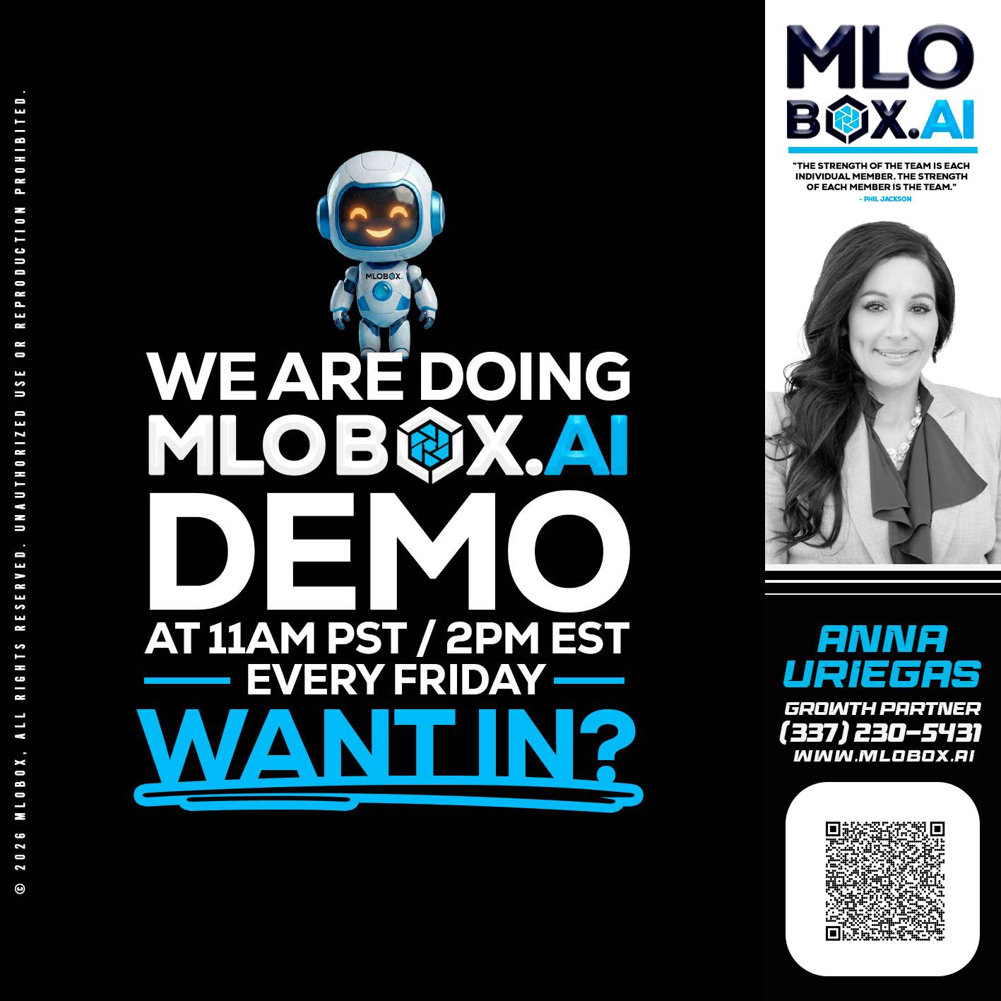 WE ARE DOING - Anna Uriegas -Loan Officer