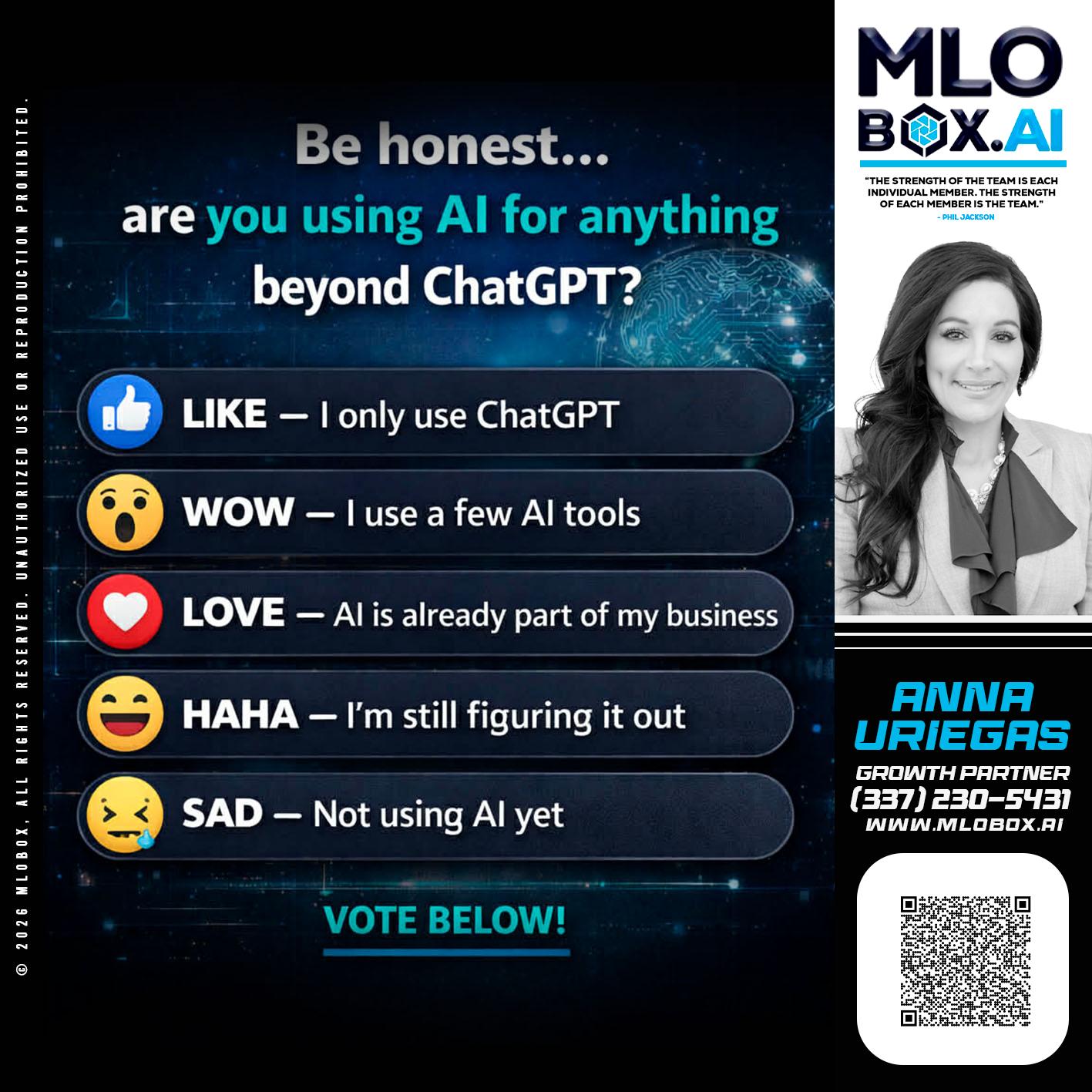 BE HONEST - Anna Uriegas -Loan Officer