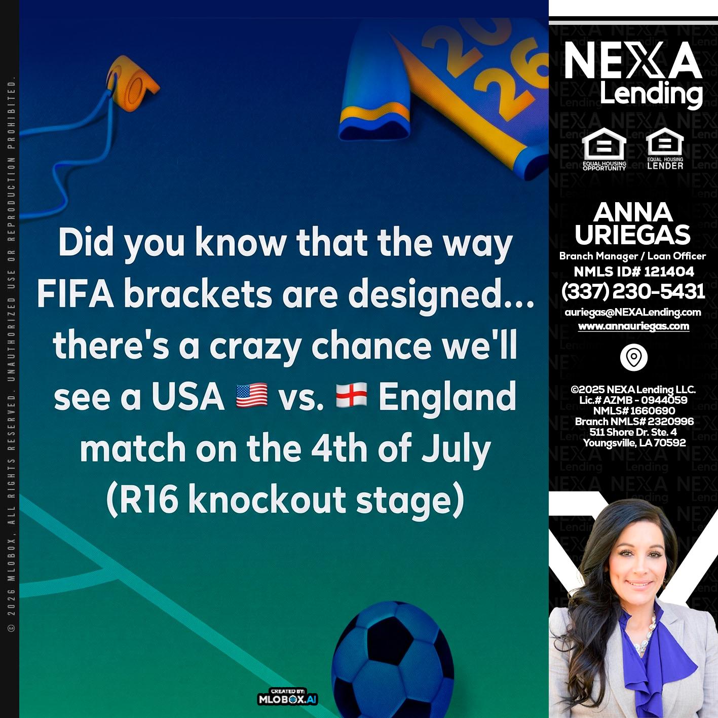 did you know? - Anna Uriegas -Loan Officer