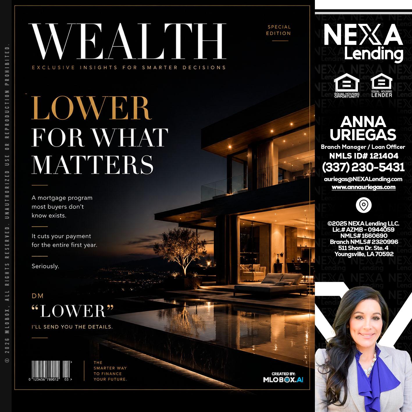 WEALTH - Anna Uriegas -Loan Officer
