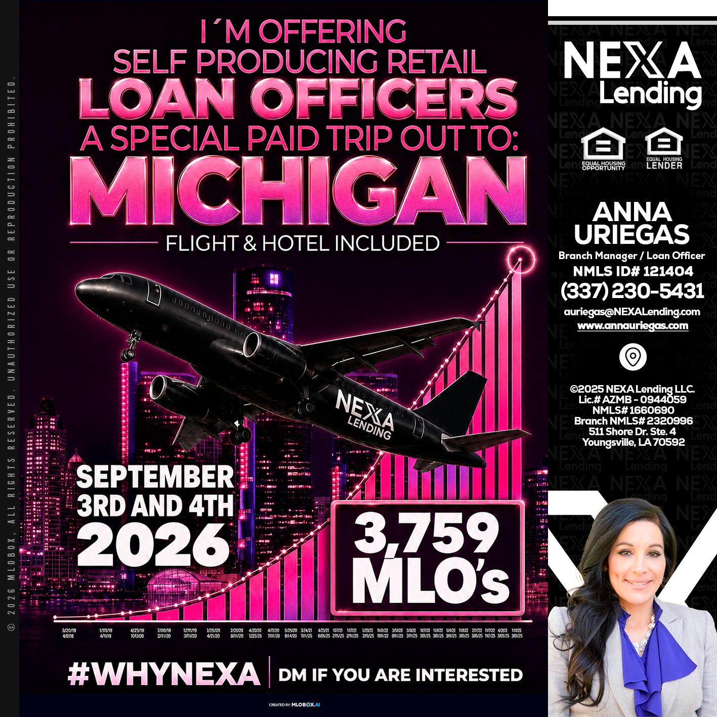 MICHIGAN TRIP - Anna Uriegas -Loan Officer